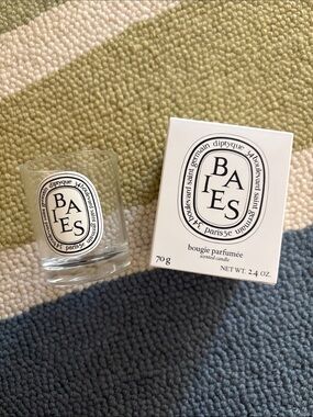 Diptyque Baies Empty Glass Votive 2.4oz with box